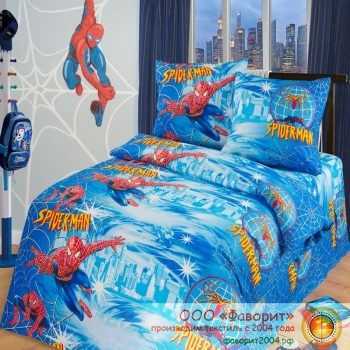 Детское постельное белье «Человек-паук»