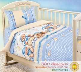 Детское постельное белье в кроватку «Нежный сон»
