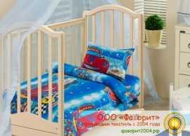 Детское постельное белье в кроватку «Ралли»