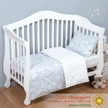 Детское постельное белье в кроватку «Звездочет»