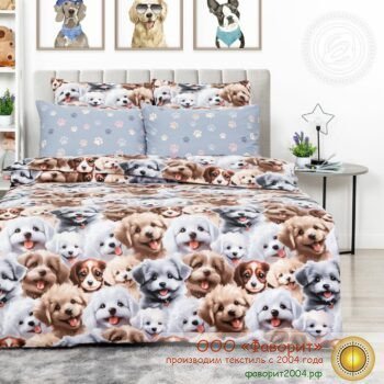 Детское постельное белье «Дружок»