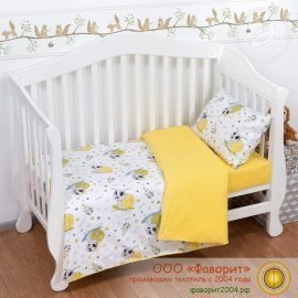Детское постельное белье в кроватку «Клёпа»