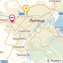 Липецк — пункты выдачи оптовых заказов, Пэк и Деловые линии
