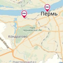 Пермь — пункты выдачи оптовых заказов, Пэк и Деловые линии